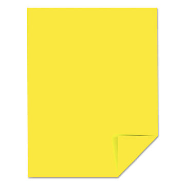 Astrobrights® Color Paper, 24 Lb, 8.5 X 11, Lift-off Lemon, 500-ream freeshipping - TVN Wholesale